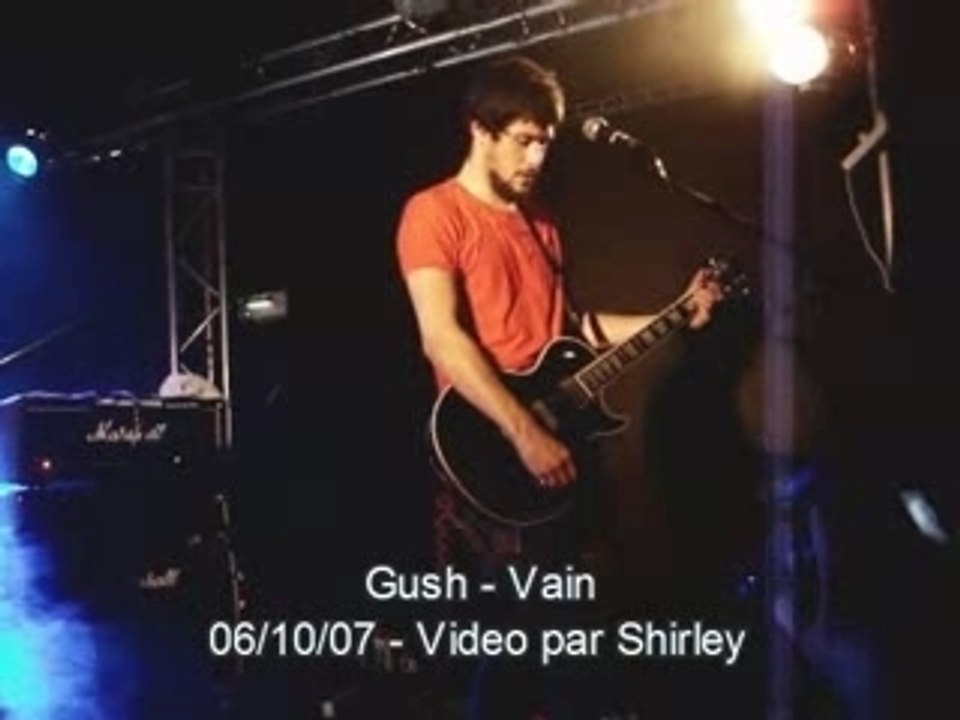 Gush vain live la celle saint cloud