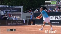 Milos RAONIC vs Tomas BERDYCH Highlights ATP Lyon 2017