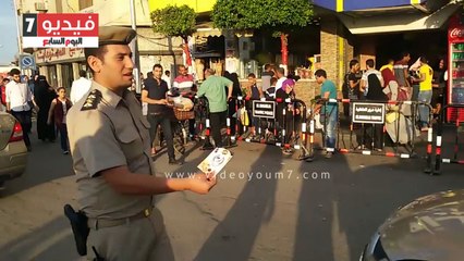 مرور الدقهلية يوزع امساكيات رمضان على السائقين