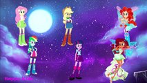 Équestrie filles dans dans petit éclairé par la lune mon poney ciel le le le le la se transforme Mlp winx club