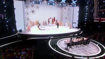 Heidi Klum Sings 'Santa Baby' With Sal Valentinetti - America's Got Ta