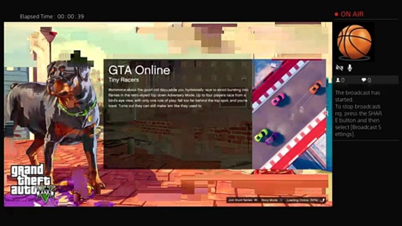 Playing gta 5 (2)