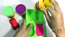 PlayDoh Nano - Sweety Rabbit Ice cream clay fdfdfull color eat by Peppa pig cute