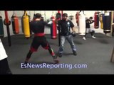 Alex Besputin working mitts RGBA Oxnard - EsNews Boxing