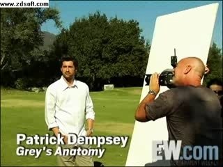 Patrick Dempsey - Behind The Scenes - EW Photoshoot