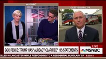 Pence on whether Trump wants to ban all Muslims - 'Of cou