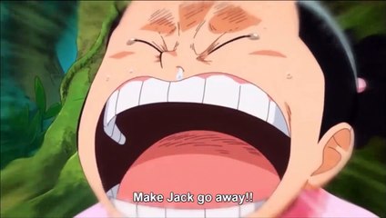 Jack The Drought Vs. Zunisha (Zou Elephant)! One Piece 774 Eng Sub HD-