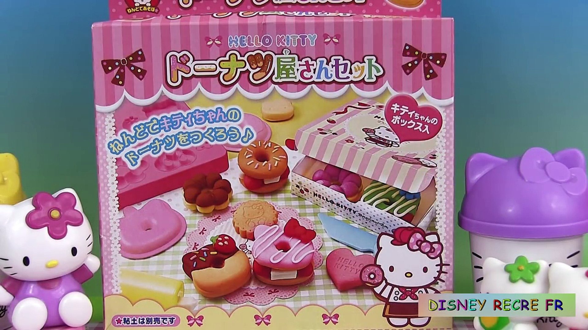 Pâte à modeler Hello Kitty Play Doh Donuts Beignets ハローキティ キャラクター サンリオ -  video Dailymotion