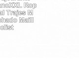 Cojín 3Dtrajetirante negro tamañoXXL Ropa Mangas al Trajes Mecha Acolchado Maillot