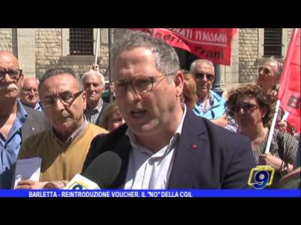 Barletta |  Reintroduzione voucher, il no della Cgil