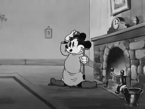 Mickey Mouse - Mickey Plays Papa - 1934