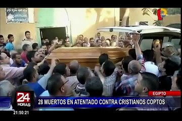 Papa Francisco condenó ataque contra cristianos en Egipto
