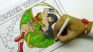 Wonder Woman Coloring Pages Superhero SPEEasdD Color JLA