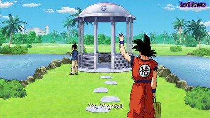 ベジータはWhisとGokuとの訓練を拒否する ドラゴンボールスーパ�