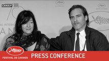YOU WERE NEVER REALLY HERE - Press Conference - EV - Cannes 2017