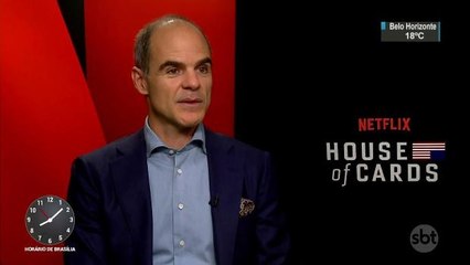 SBT entrevista ator da série ´House of Cards´