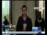 #مصر_تنتخب |‎ محمد عبيد يجري لقاءات مع مواطنين بالقصر العيني قبل غلق باب الانتخابات