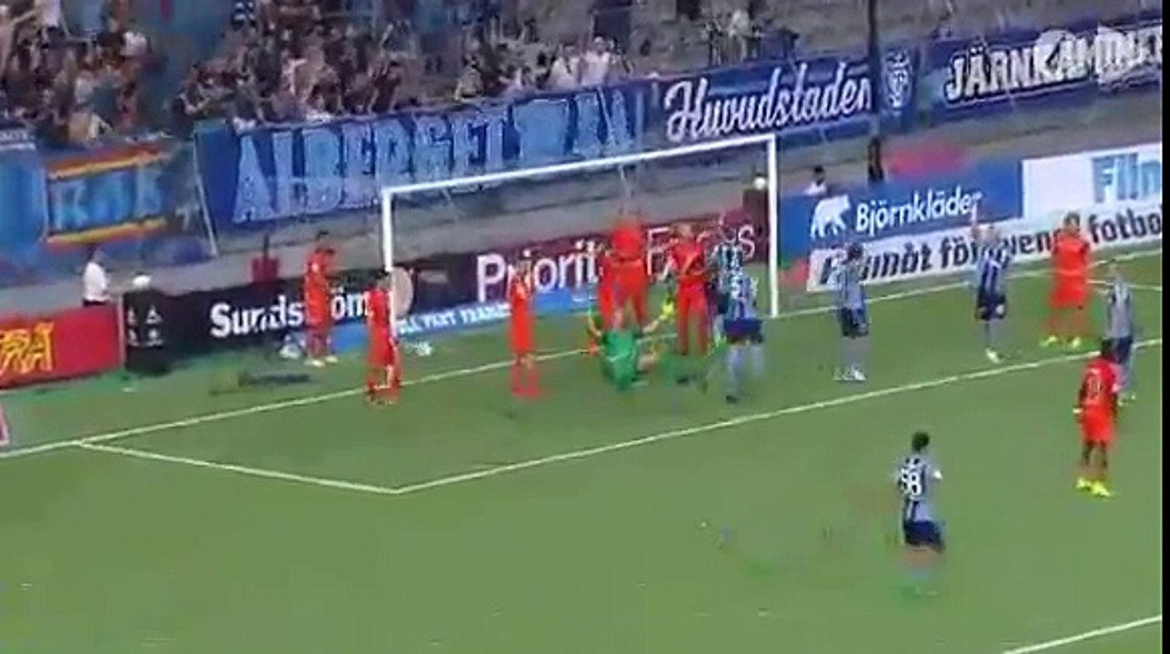 Djurgardens 4:1 Eskilstuna City (Swedish Allsvenskan. 27 May 2017)