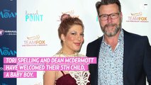Tori Spelling Gives Birth to Baby Boy, Welcomes Fifth Child With Dean McDermott