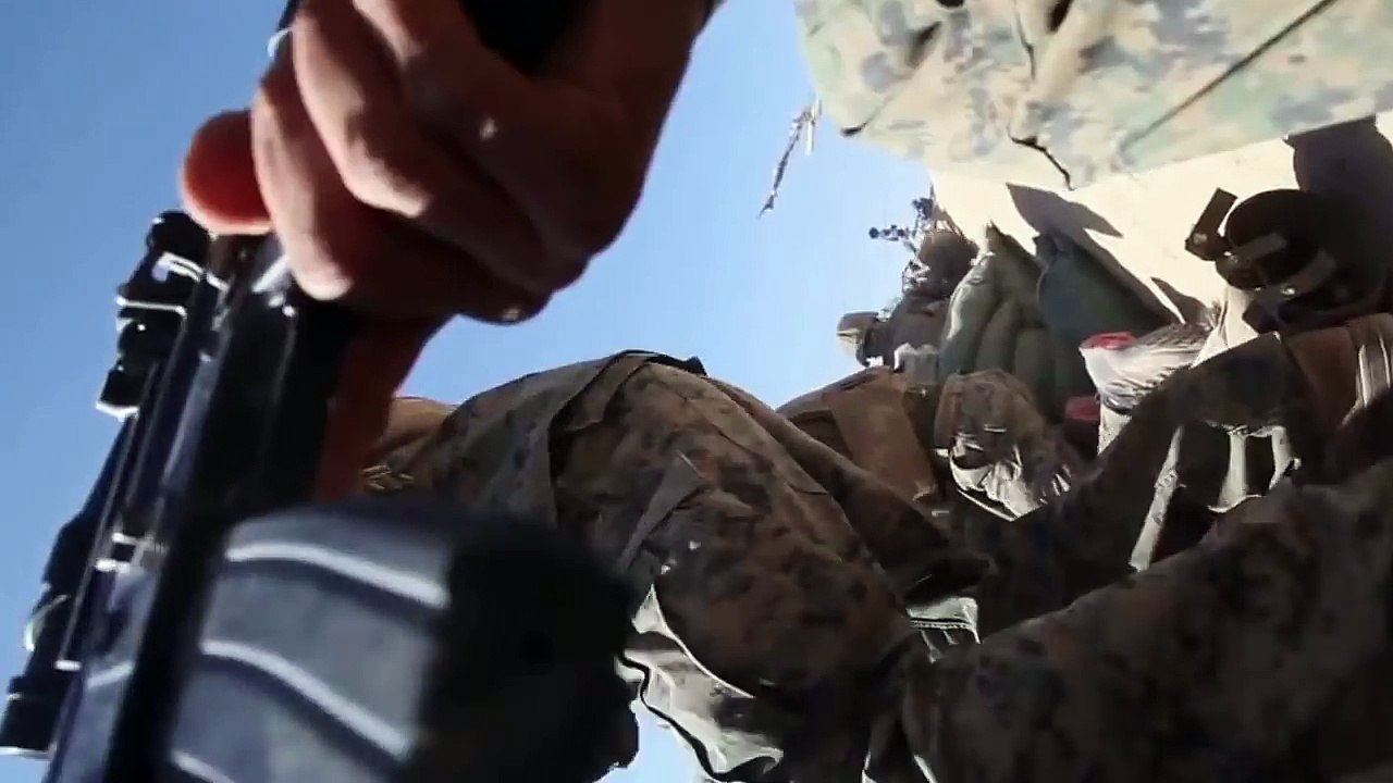 Navy Seals sniper engages Taliban with Barrett M107A1  50 cal rifle