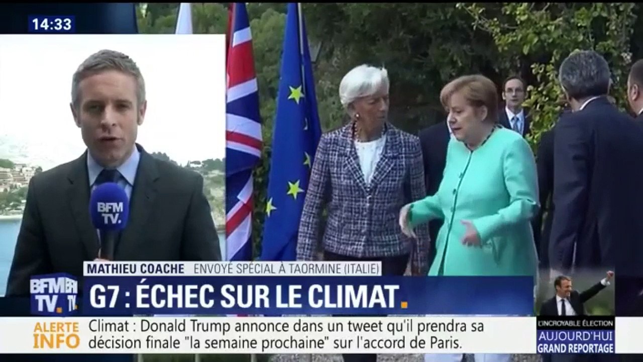 Le G7 échoue à convaincre Trump sur le climat