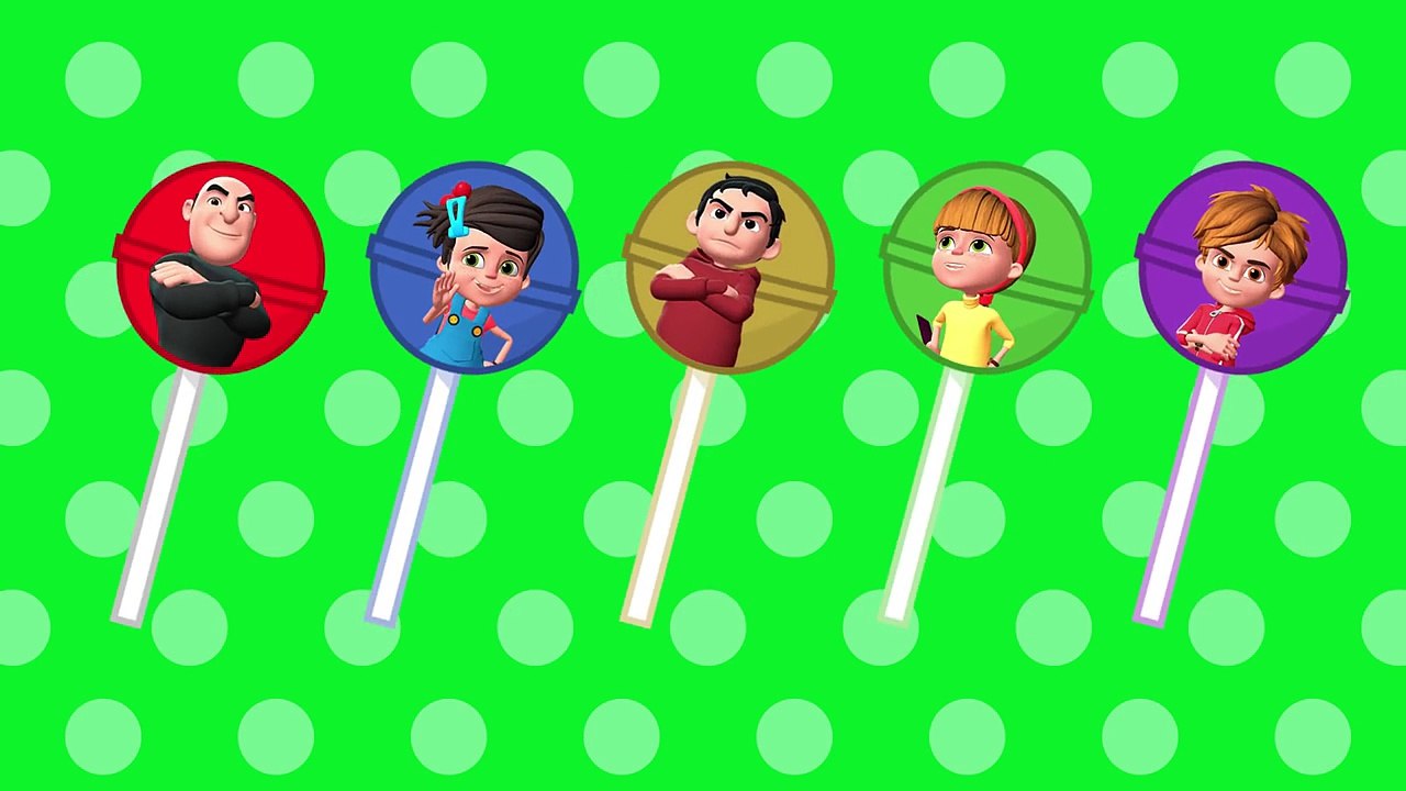 İstanbul Muhafızları Gürgen Elif Zeynep Mehmet Ve Azmi Lolipop Parmak Ailesi Şarkısı Süper Çocuk TV,Çizgi film izle 2017