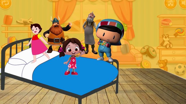 Niloya Tospik Murat Mete Annesi Babası Parmak Ailesi _ Beş küçük maymun _ Renkleri Öğreniyoruz,Çizgi film izle 2017