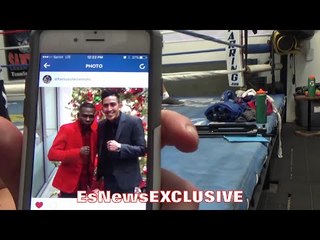 Leo Santa Cruz ON WHAT HAPPENED WHEN HE RAN INTO Rigondeaux THIS PAST WEEKEND?!!!