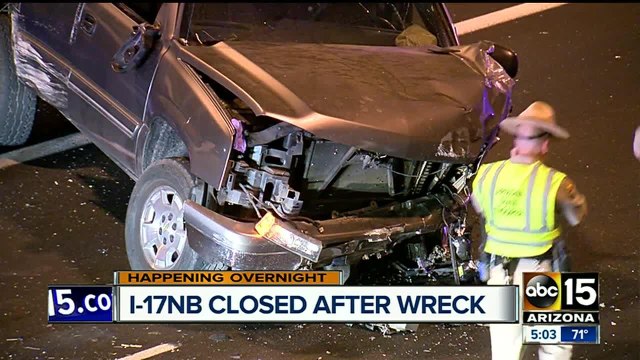 Overnight crashes on Valley freeways have police investigating
