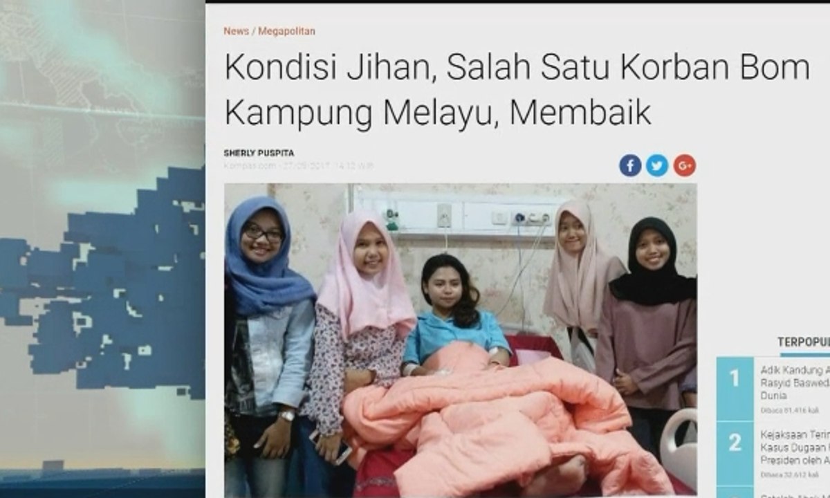 Kondisi Korban Teror Kampung Melayu Membaik