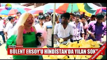 Bülent Ersoy'u yılanın soktuğu an