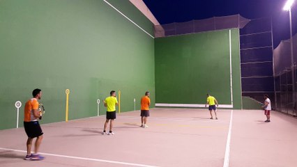 Frontenis open de Rivas cuartos de final partido 4 ultimos tantos