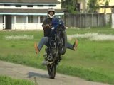 Awesome Wheelies And....Stoppies | Bike Stunt