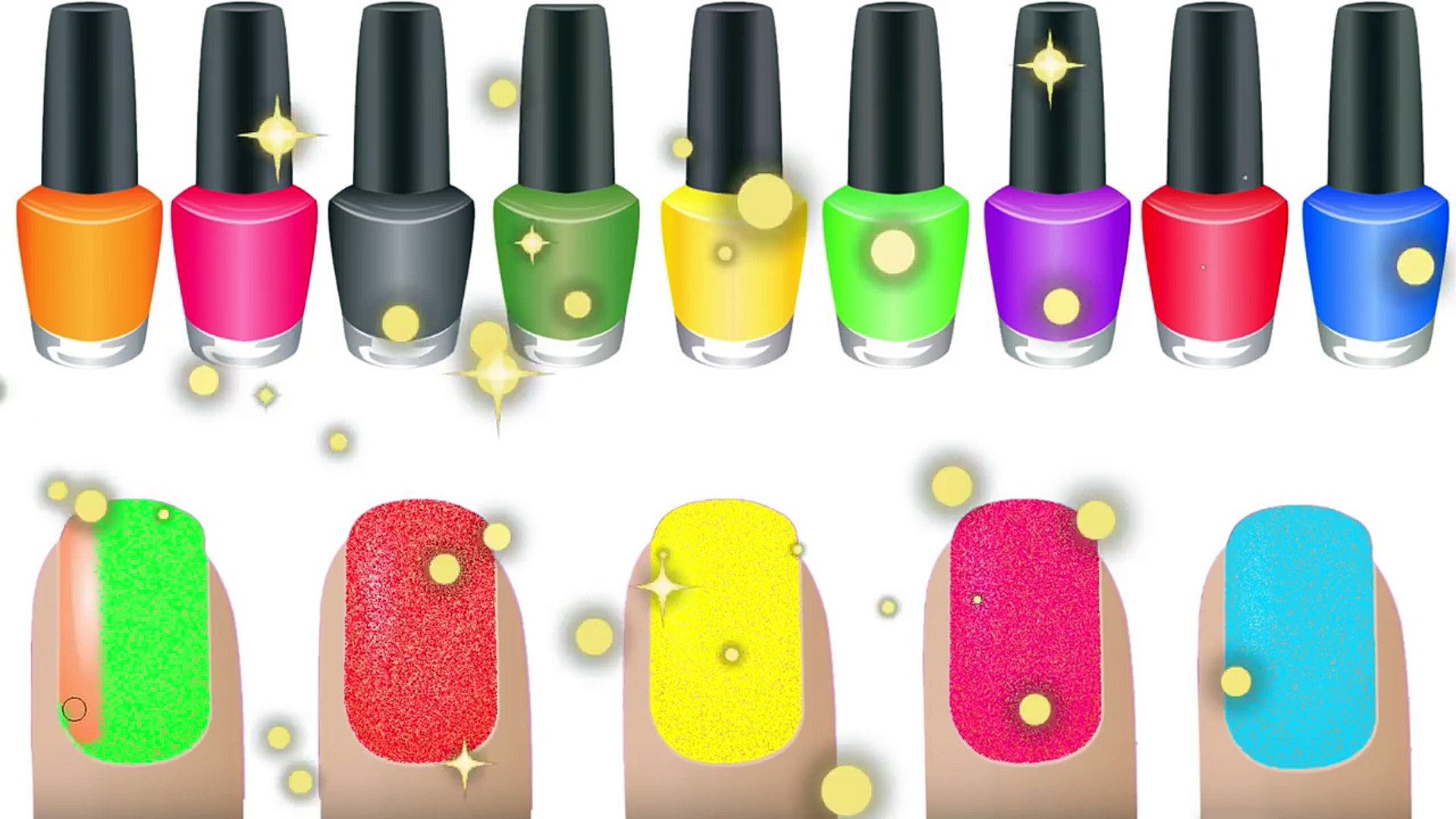 Barbie Tirnak Boyama Ile Renkleri Ogreniyorum Renkler Turkce