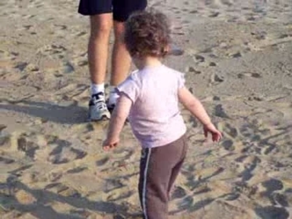 foot dans le sable
