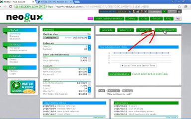 Withdrow Neobux Money To your Payza Acount