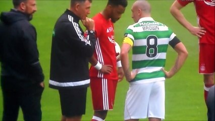 Kieran Tierney Gets His Tooth Knocked Out vs Aberdeen!