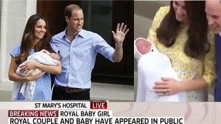 Royal Baby Girl Leaves Hospital