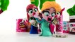Monster High Turns into Elsa Makeup illusion Play Doh Stop Motion Videos Frozen Cartoons