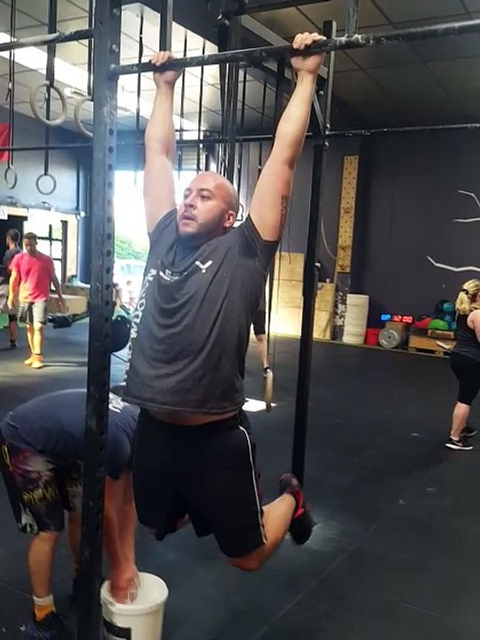 Antoine G. Team La MIFA WOD 1 SCALED NORMANDIE THROWDOWN