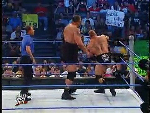 Big Show vs Brock Lesnar WWE Smackdown June 12th 2003
