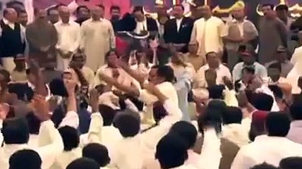 Asif Zardari making fun of Bilawal