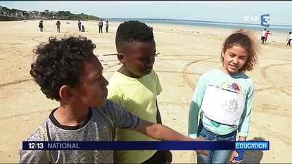 Mathématiques en Plein Air : 120 Élèves à la Plage des Côtes-d'Armor 🏖️