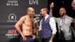 Alexander Gustafsson, Glover Teixeira face off at UFC Fight Night 109 weigh-ins and interviews