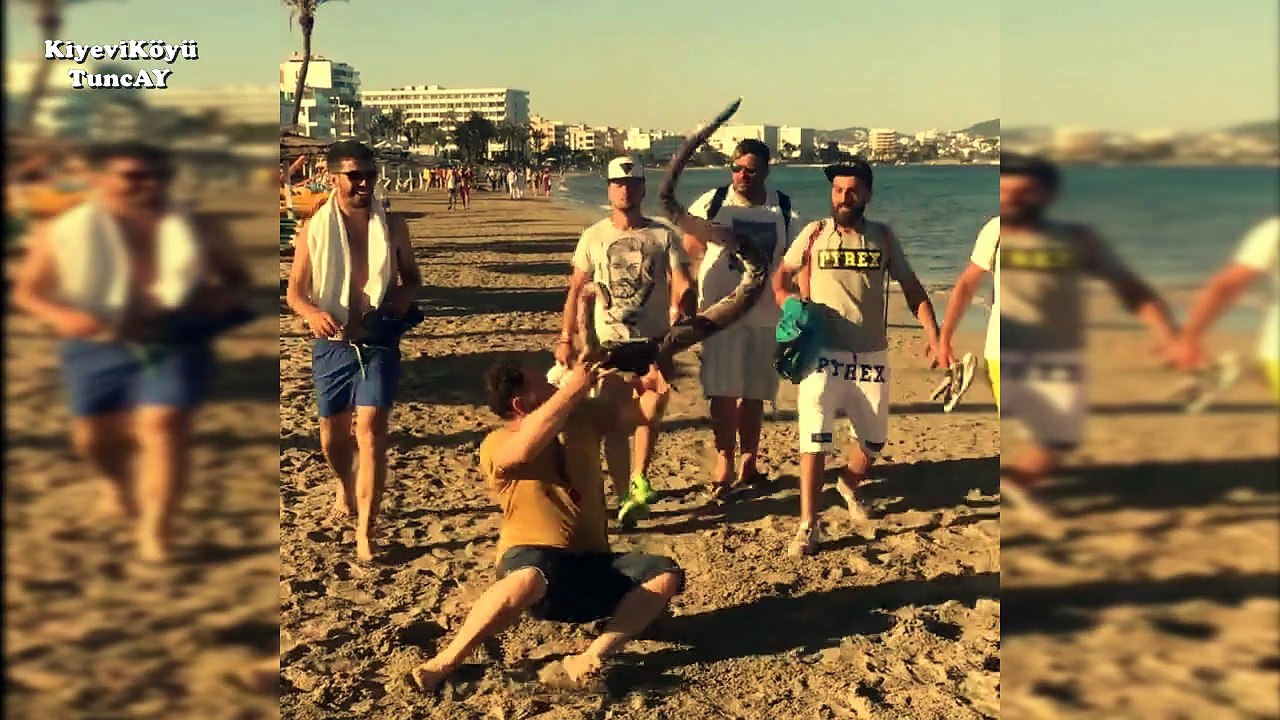 yılan şakası cok komik