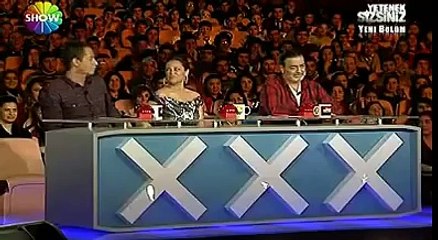 Yarışmada yaşanan komik olay