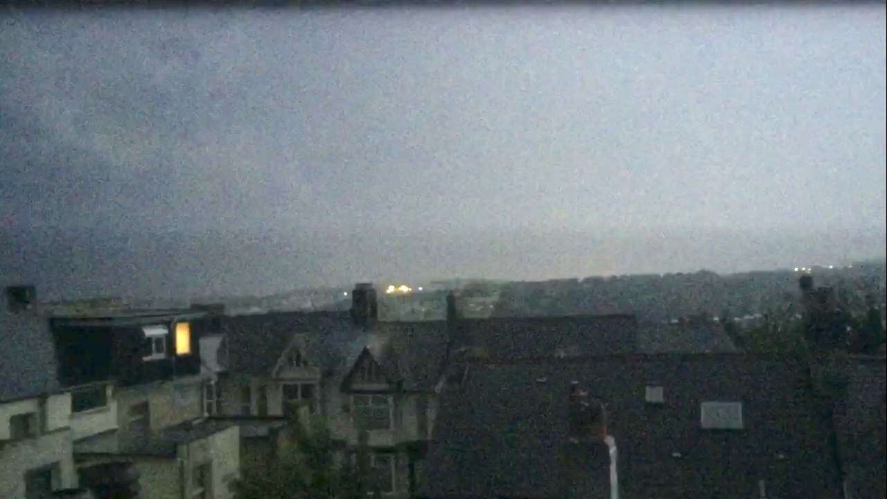 Lightning Strike Hits Chimney of House in Plymouth