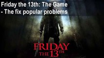 Fix graphic lags, low fps in Friday the 13th The Game pc