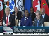 Italia: Cumbre del G7 inicia su segunda jornada en Taormina