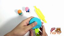 Peppa Pig toys  Tool! Rabbit! - Create ice cream rabbit with play doh clay